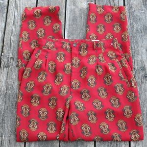 Vintage Paisley Pants